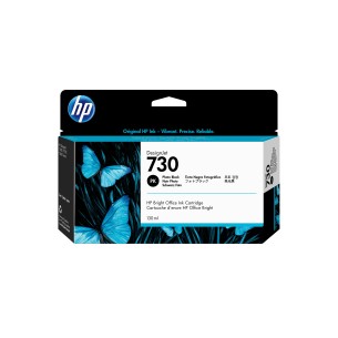 HP Cartuccia di inchiostro nero fotografico DesignJet 730 da 130 ml