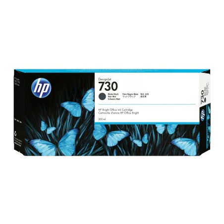 HP Cartuccia di inchiostro nero opaco DesignJet 730 da 300 ml