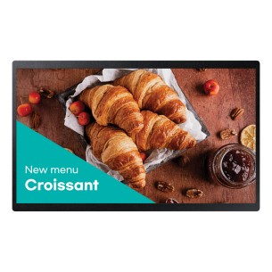 Samsung QB24C Pannello piatto per segnaletica digitale 61 cm (24") LED Wi-Fi 250 cd/m² Full HD Nero Processore integrato Tizen 