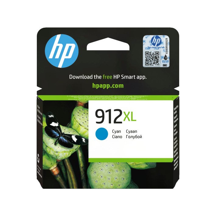 HP Cartuccia di inchiostro ciano originale 912XL ad alta capacità