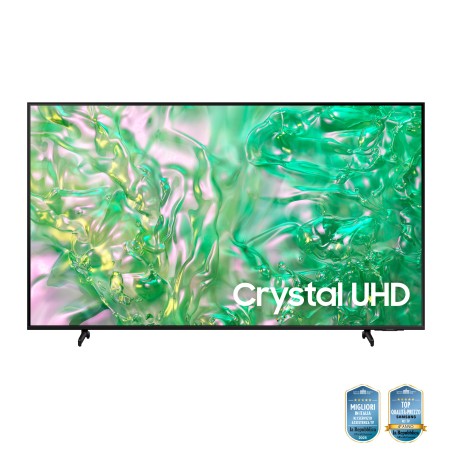 Samsung TV Crystal UHD 4K 43” UE43DU8070UXZT Smart TV Wi-Fi Black 2024, Processore Crystal 4K, 4K Upscaling, AirSlim Design, O