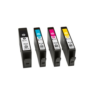 HP Cartuccia di inchiostro giallo originale 912XL ad alta capacità