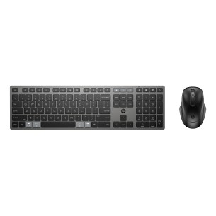 HP Combinazione di tastiera e mouse wireless ricaricabili multidispositivo 720