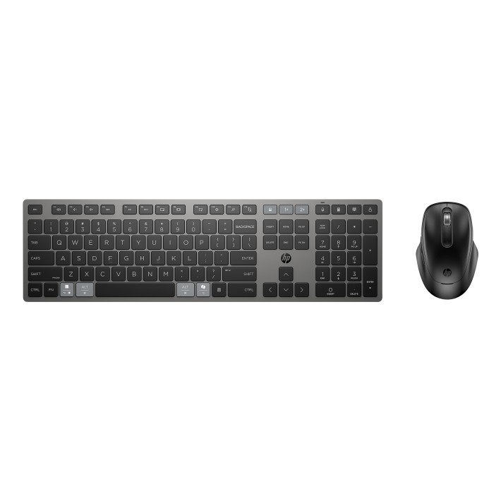 HP Combinazione di tastiera e mouse wireless ricaricabili multidispositivo 720