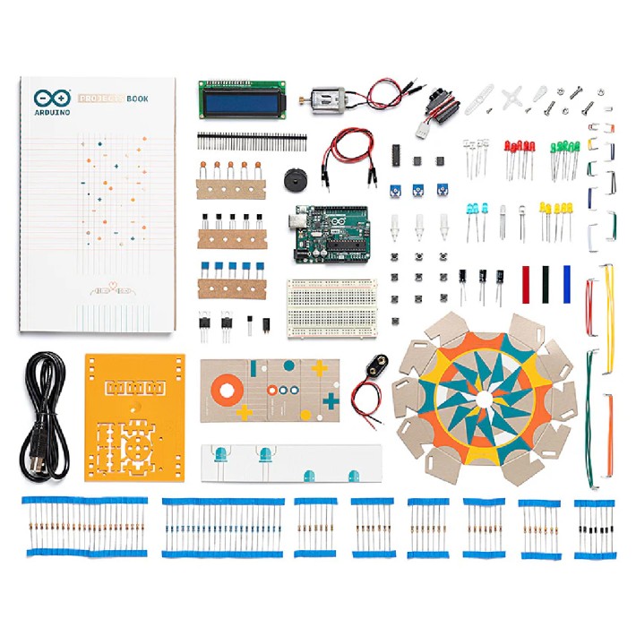 Nuova Versione Arduino Starter Kit R4 versione in inglese
