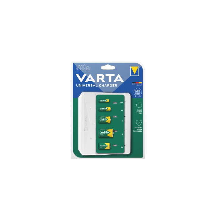 Varta Universal Charger carica batterie Batteria per uso domestico AC