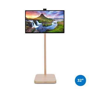 Monitor Touch 32" a batteria su carrello - Acer 32S1 - Colore Champagne