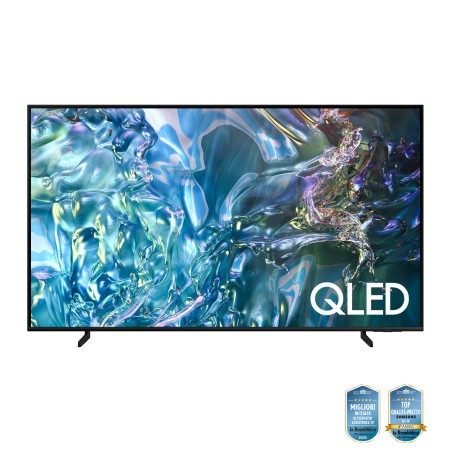 Samsung Q60D TV QLED 4K 65” QE65Q60DAUXZT Smart TV Wi-Fi Titan Gray 2024, Quantum Processor Lite 4K, 4K Upscaling, AirSlim D