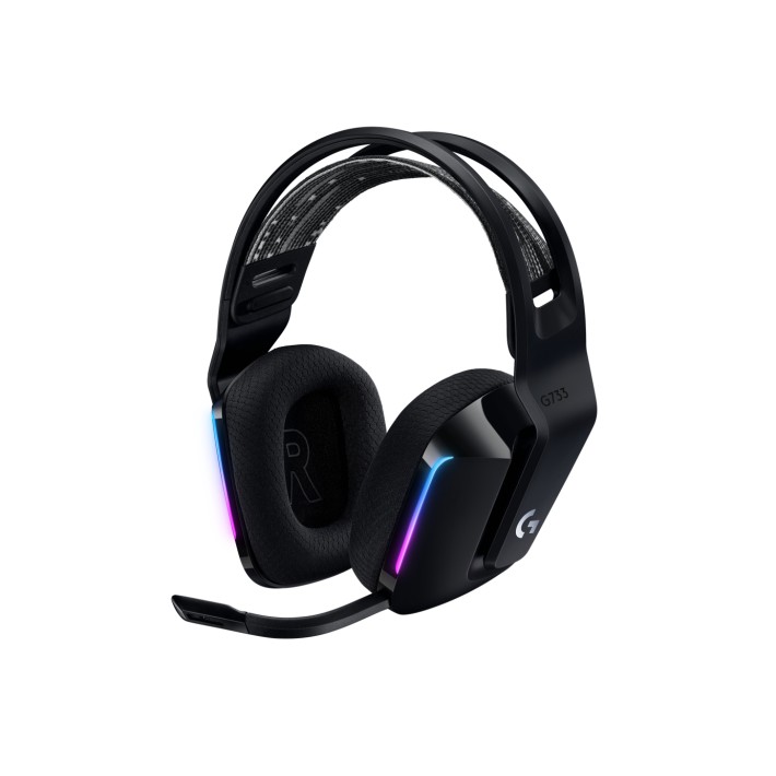 Logitech G G733 Auricolare Wireless A Padiglione Gaming Nero