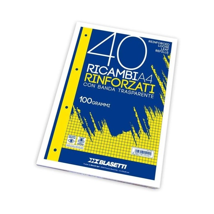Blasetti 5443 carta milllimetrata A4 100 g/m² 40 fogli