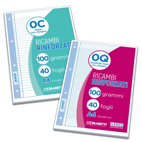 Blasetti 5444 carta milllimetrata A4 100 g/m² 40 fogli