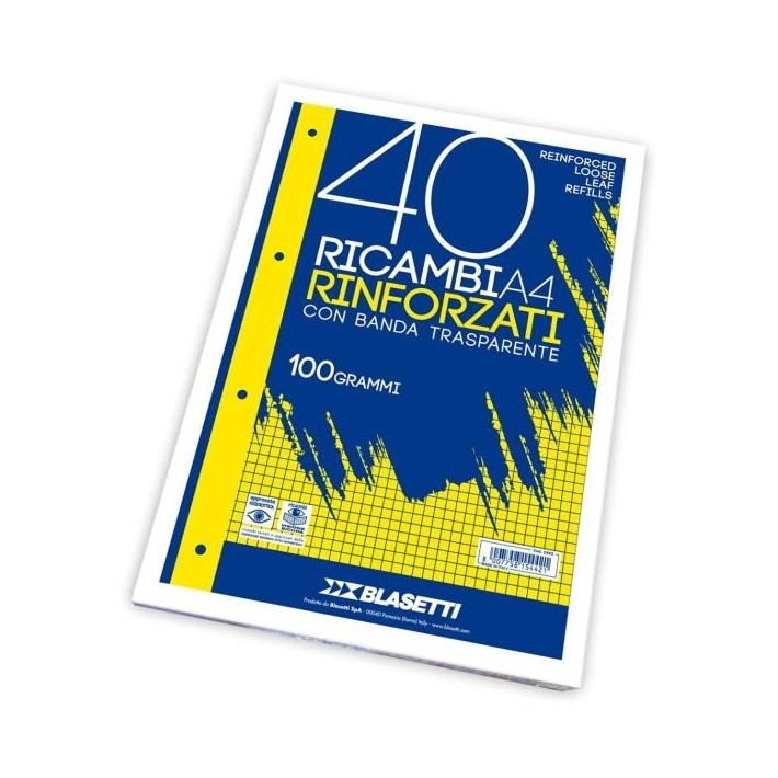 Blasetti 5446 carta milllimetrata A4 100 g/m² 40 fogli