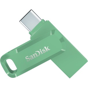 SanDisk Ultra Dual Drive Go USB 256GB unità flash USB USB Type-A / USB Type-C 3.2 Gen 1 (3.1 Gen 1) Verde