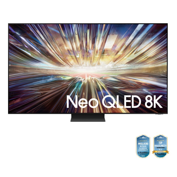 Samsung Smart TV 75” QE75QN800DTXZT Neo QLED 8K Mini LED Graphite Black 2024, Processore NQ8 AI GEN2, 8K AI Upscaling, Infinity 