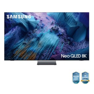Samsung Neo QLED AI TV 85" QE85QN990FTXZT 8K Mini LED, Processore NQ8 AI Gen3, 8K AI Upscaling Pro, Glare Free, Neo Quantum HDR