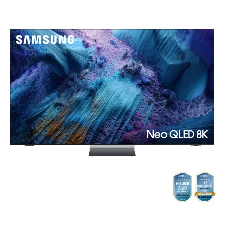 Samsung Neo QLED AI TV 85" QE85QN990FTXZT 8K Mini LED, Processore NQ8 AI Gen3, 8K AI Upscaling Pro, Glare Free, Neo Quantum HDR