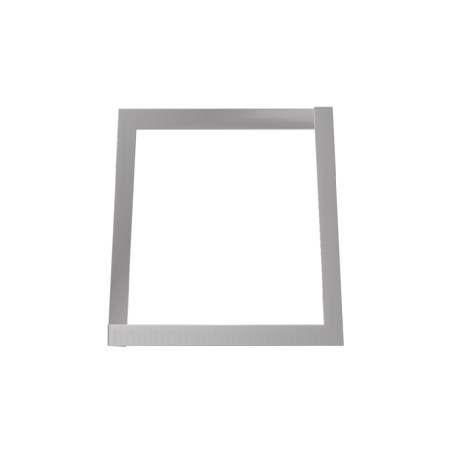 Panca da Esterno Modello Radura Essenza - Dimensioni 180 x 50 x 45 cm - In Metallo e Impilabili - Colore Bianco