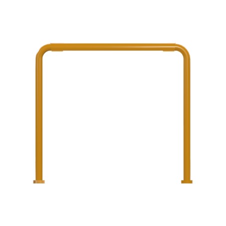 Panca da Esterno Modello Radura Essenza School 015 - Dimensioni 45x36x42 cm - In Metallo e Impilabili - Colore Giallo