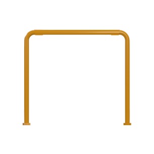 Panca da Esterno Modello Radura Essenza School 015 - Dimensioni 49x40x47 cm - In Metallo e Impilabili - Colore Giallo 2