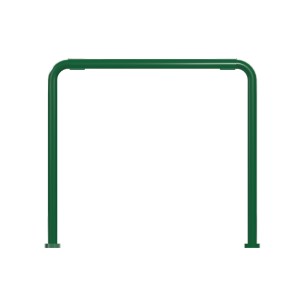 Panca da Esterno Modello Radura Essenza School 015 - Dimensioni 49x40x47 cm - In Metallo e Impilabili - Colore Verde 2