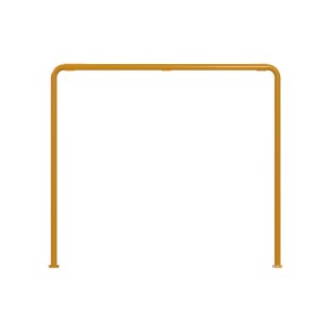 Tavolo da Esterno Modello Radura Essenza School 015 - Dimensioni 69 x 63 x 77 cm - In Metallo - Colore Giallo 2