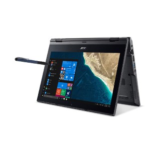 Notebook 11.6" FHD IPS Touch - Acer Spin TMB118 - Intel Celeron N4100 - 4GB Ram - 128 Ssd - Win 10 Pro - Aggiornabile Win 11