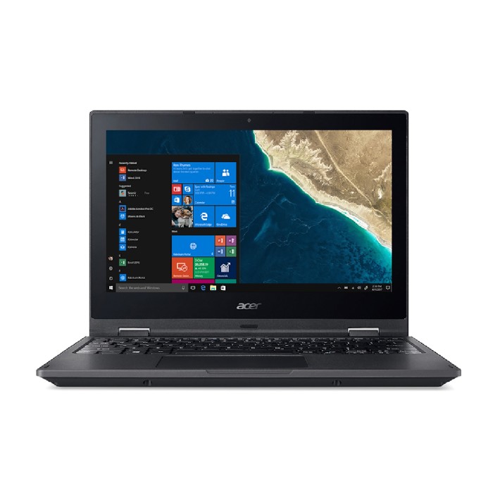 Notebook 11.6" FHD IPS Touch - Acer Spin TMB118 - Intel Celeron N4100 - 4GB Ram - 128 Ssd - Win 10 Pro - Aggiornabile Win 11