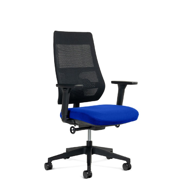 Sedia Operativa Modello 934M - Colore Nero/Blu