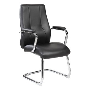 Sedia Cantiliver per Sala Riunioni Modello 986V22 - Colore Nero