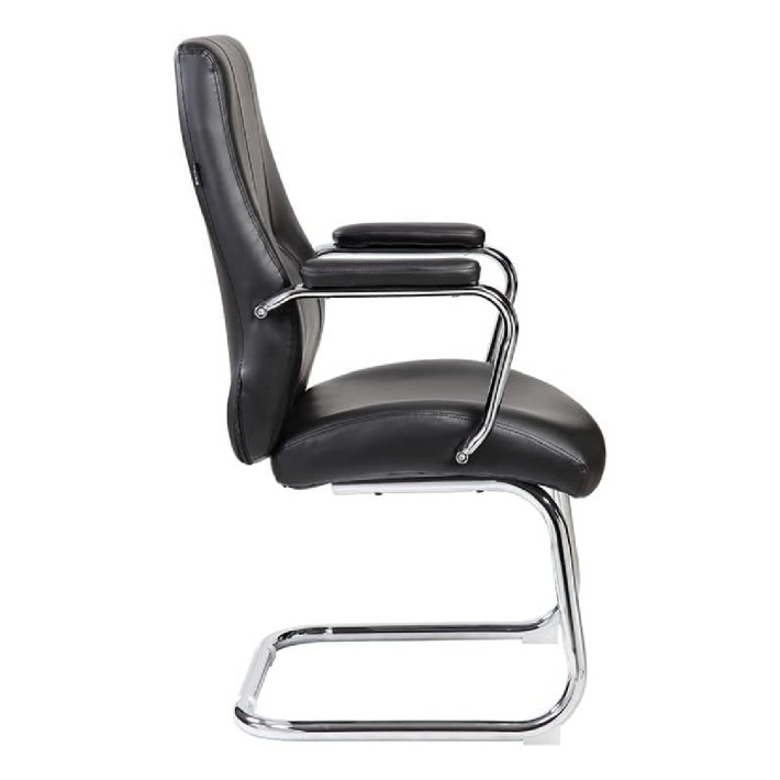 Sedia Cantiliver per Sala Riunioni Modello 986V22 - Colore Nero