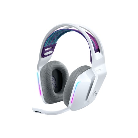 Logitech G G733 Auricolare Wireless A Padiglione Gaming Bianco