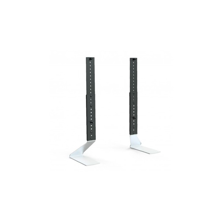 Erard FIT-UP XL Supporto TV a parete 165,1 cm (65") Nero, Argento