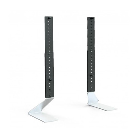Erard FIT-UP XL Supporto TV a parete 165,1 cm (65") Nero, Argento