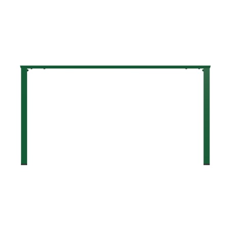 Tavolo da Esterno Modello Radura Essenza - Dimensioni 140 x 80 x 73 cm - In Metallo - Colore Verde