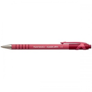 Papermate Flexgrip Ultra Rosso Penna a sfera retrattile a clip Medio 12 pz