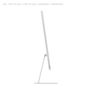 All in One 24" Retina 4.5K - Apple IMac - M4 CPU 10‑core - GPU 10‑core - 24GB Ram - 512GB SSD - MacOS Sequoia - Silver 2