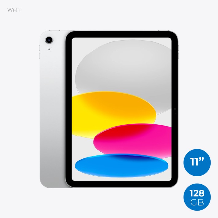 Apple iPad A16 11" - Wi-Fi - 128GB - Silver
