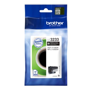 Brother LC3233BK cartuccia d'inchiostro 1 pz Originale Resa standard Nero