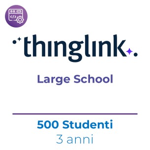 ThingLink Large School License - Licenza K12 fino a 500 Studenti - Abbonamento 3 Anni