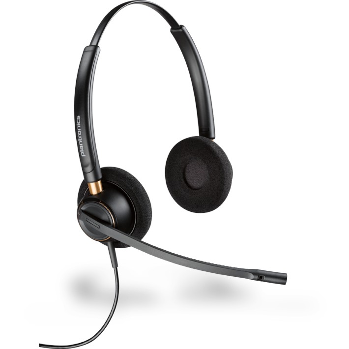 POLY EncorePro HW520 Auricolare Cablato A Padiglione Ufficio Nero