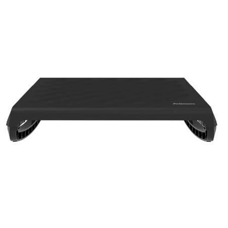Poggiapiedi Modello Breyta - Dimensioni 9.80 x 49.00 x 36.00 cm - Altezza Regolabile a 7.9/11.6/12.6 cm - Colore Nero