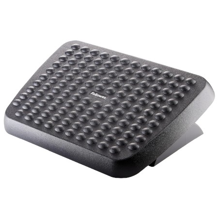 Poggiapiedi Ergonomico Regolabile - 45,2x30cm -  h 8,5/10,5cm - Nero