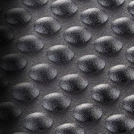 Poggiapiedi Ergonomico Regolabile - 45,2x30cm -  h 8,5/10,5cm - Nero