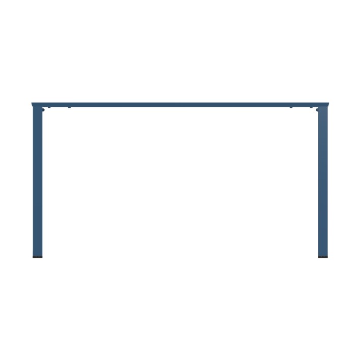 Tavolo da Esterno Modello Radura Essenza - Dimensioni 140 x 80 x 73 cm - In Metallo - Colore Azzurro