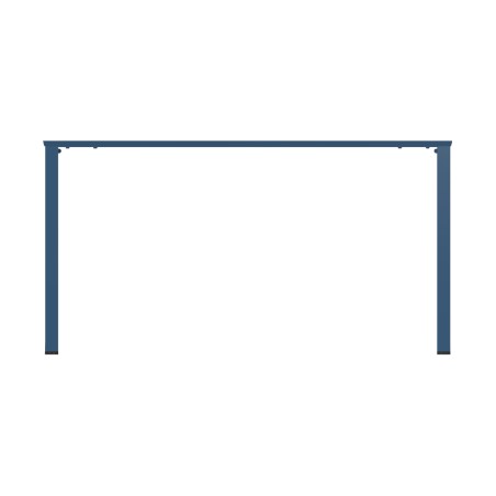 Tavolo da Esterno Modello Radura Essenza - Dimensioni 140 x 80 x 73 cm - In Metallo - Colore Azzurro