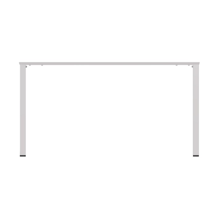 Tavolo da Esterno Modello Radura Essenza - Dimensioni 140 x 80 x 73 cm - In Metallo - Colore Bianco