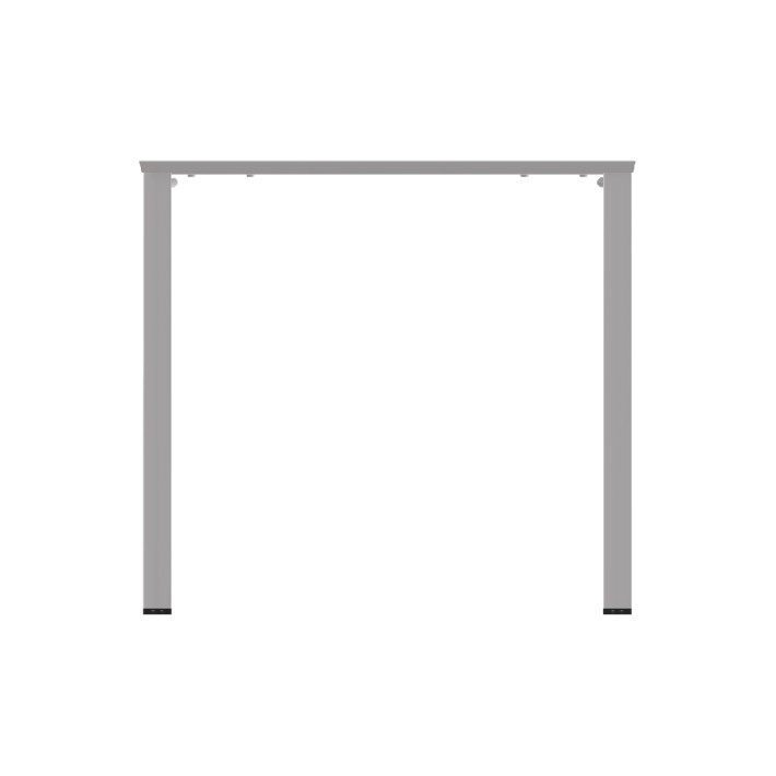 Tavolo da Esterno Modello Radura Essenza - Dimensioni 140 x 80 x 73 cm - In Metallo - Colore Bianco