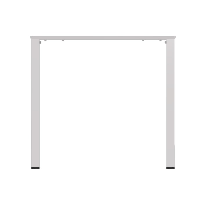 Tavolo da Esterni Modello Radura Essenza - Dimensioni 80 x 80 x 73 cm - In Metallo - Colore Bianco