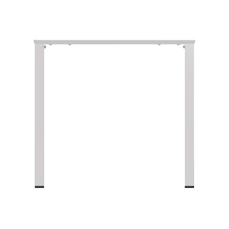 Tavolo da Esterni Modello Radura Essenza - Dimensioni 80 x 80 x 73 cm - In Metallo - Colore Bianco