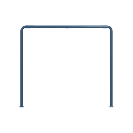 Tavolo da Esterno Modello Radura Essenza School 015 - Dimensioni 69 x 63 x 60 cm - In Metallo - Colore Azzurro